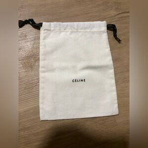 CÉLINE White Dust Bag